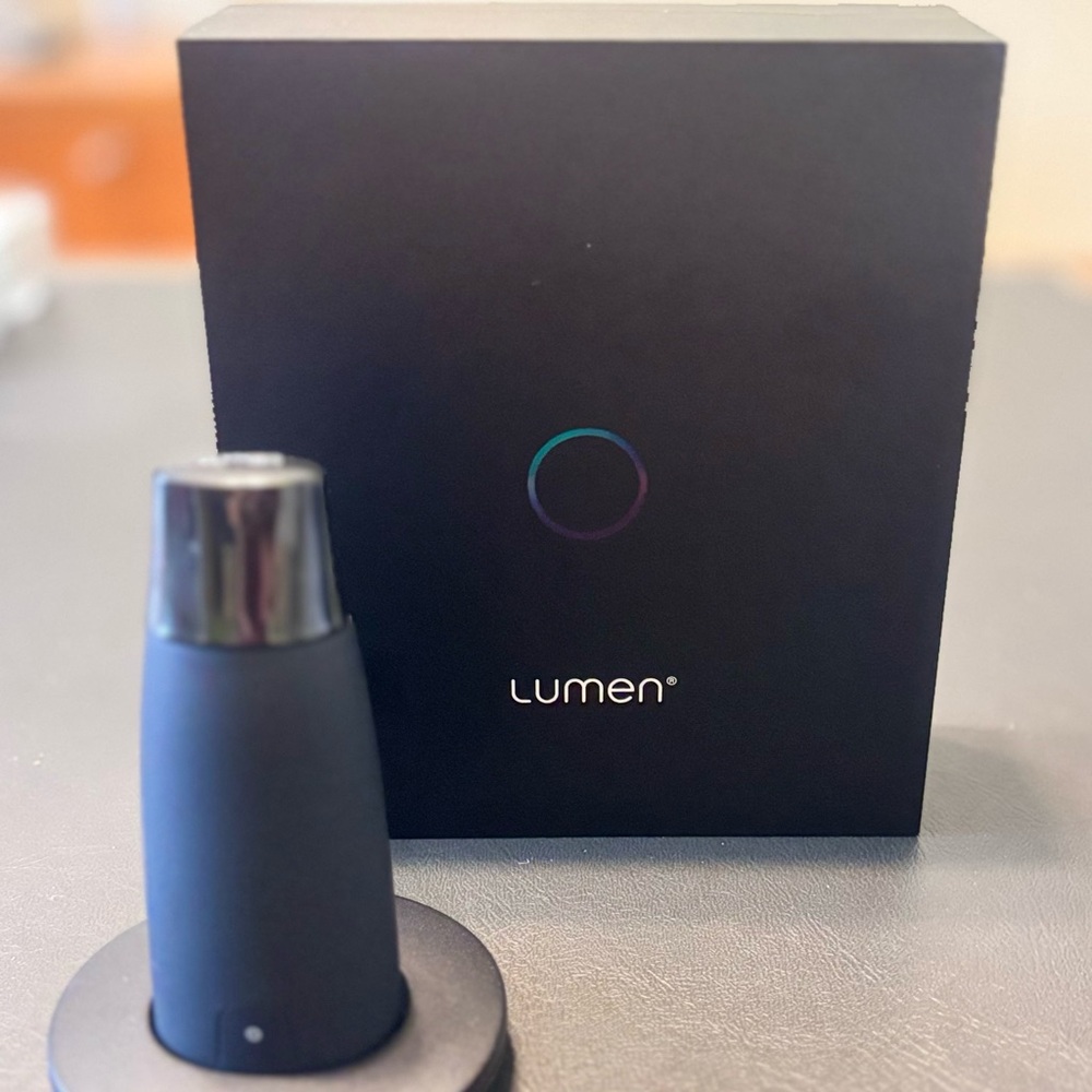 Lumen Metabolism Tracker with Black Finish